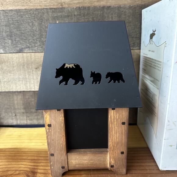 Woodland Creek Candle Lamp Weston Gallery In Box - Picture 2 of 8